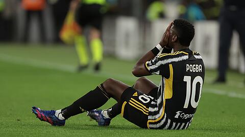Juventus Turins Paul Pogba droht nach einem positiven Dopingtest eine Sperre von vier Jahren.