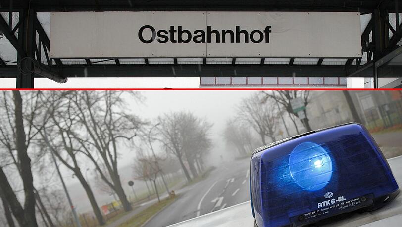 Polizeieinsatz am Ostbahnhof (Symbolbild) Polizeieinsatz am Ostbahnhof (Symbolbild)