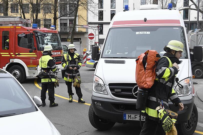 Im Einsatz war auch die analytische Taskforce der Feuerwehr.