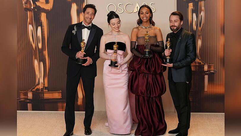 Die strahlenden Gewinner der Oscar-Nacht.