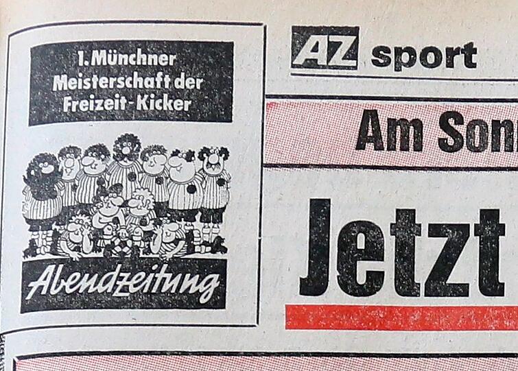 Andere Zeit, andere Frisuren: So sah das Logo des Turniers 1980 aus.