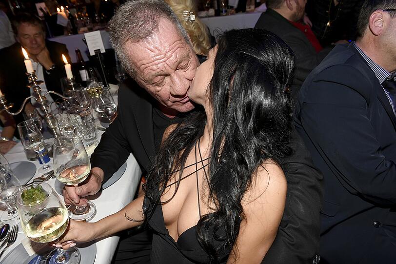 Hugo Bachmaier und Freundin Nina