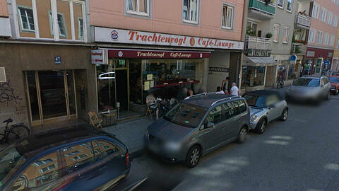 Der "Trachtenvogl" in der Reichenbachstraße. (Archivbild)