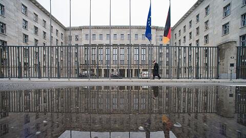Daas Bundesfinanzministerium in Berlin.