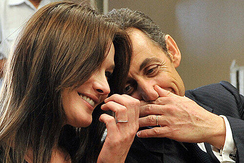Staatschef heiratet Model: Nicolas Sarkozy und Carla Bruni gaben sich 2008 das Ja-Wort