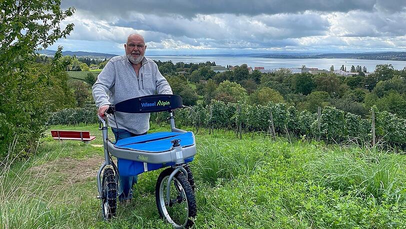 Gerhart Wissel aus Überlingen - mittlerweile ist er 94 Jahre alt.