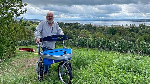 Gerhart Wissel aus Überlingen - mittlerweile ist er 94 Jahre alt.