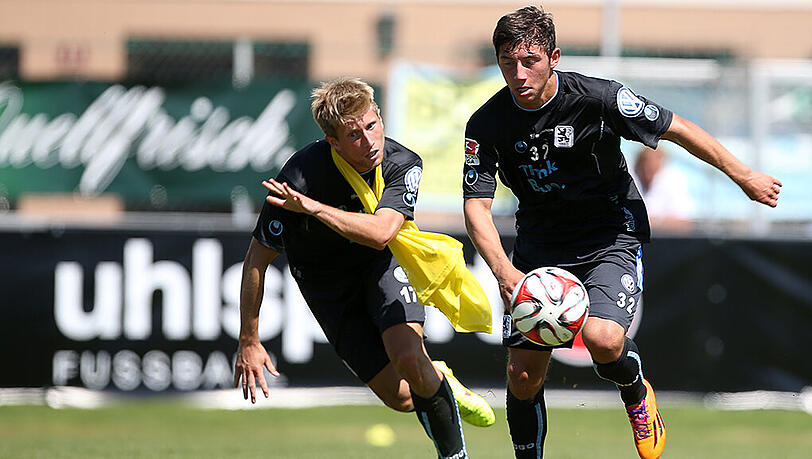 Die Optionen A und B derzeit auf der Linksverteidiger-Position: Maxi Wittek (r.) und Sebastian Hertner (l.). Die Optionen A und B derzeit auf der Linksverteidiger-Position: Maxi Wittek (r.) und Sebastian Hertner (l.).