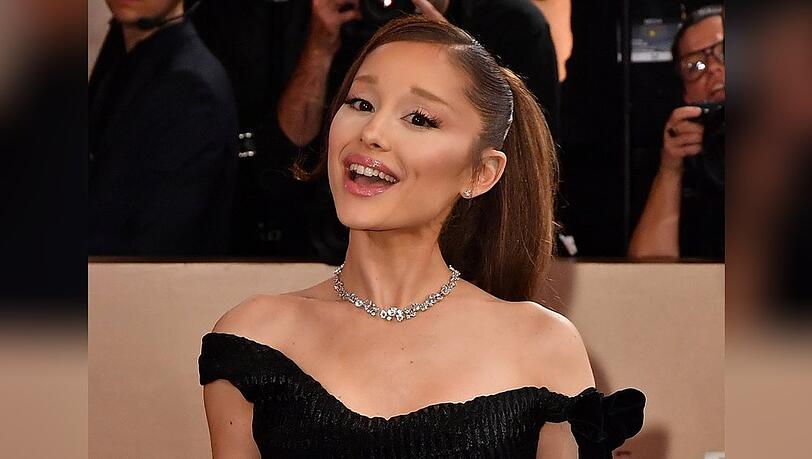Ariana Grande nahm den mutma&szlig;lichen Bearbeitungsfehler mit Humor.