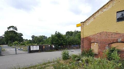 Das Grundstück an der Ecke Willstraße/ Bärenschanzstraße