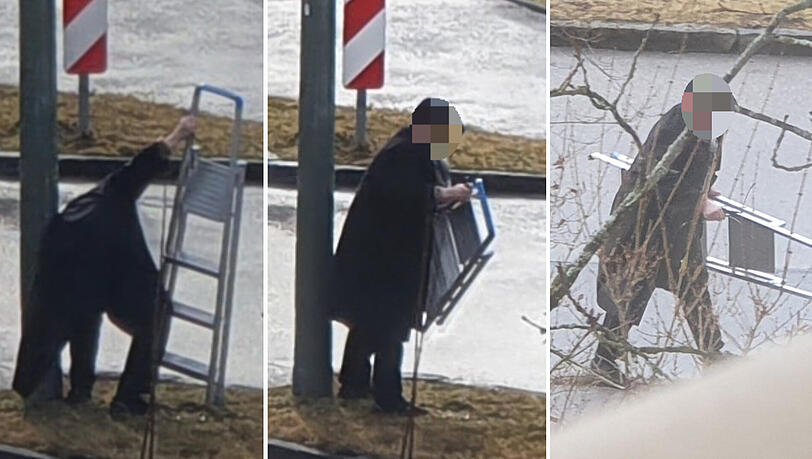 Dieser Mann soll Jagd auf Plakate gemacht haben, vermutet die FDP.