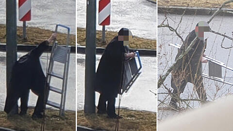Dieser Mann soll Jagd auf Plakate gemacht haben, vermutet die FDP.