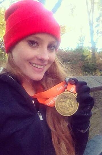 Zuletzt bewältigte die rothaarige Schönheit den Marathon in New York.