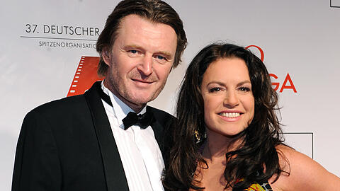 2010 beim Deutschen Filmball: Lambert Dinzinger und Christine Neubauer