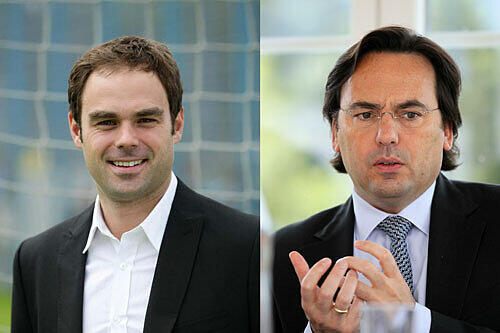 Robert Schäfer (l.) folgt auf Robert Niemann