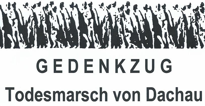 Das Plakat, das zum Gedenken an den Todesmarsch einlädt.