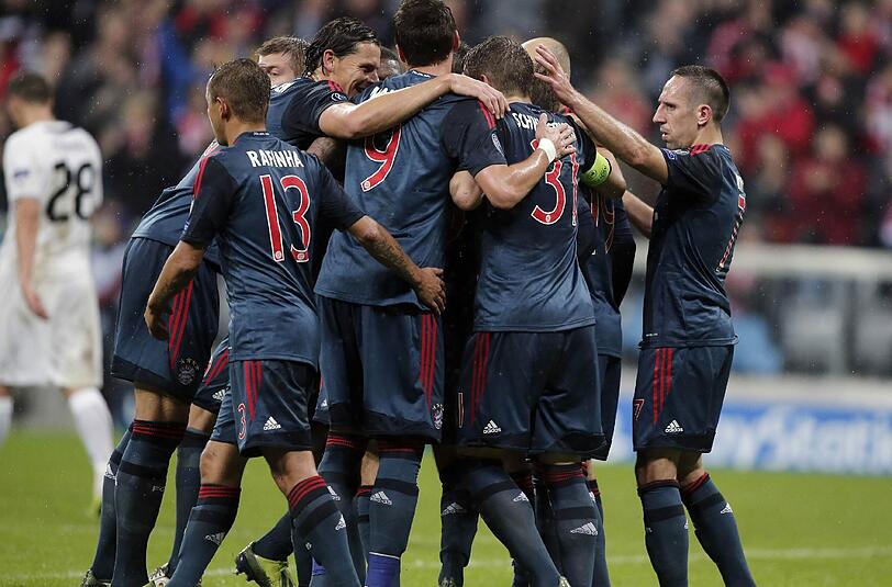 Die Bayern jubeln in der Champions League: Wird einer von ihnen Weltfußballer?