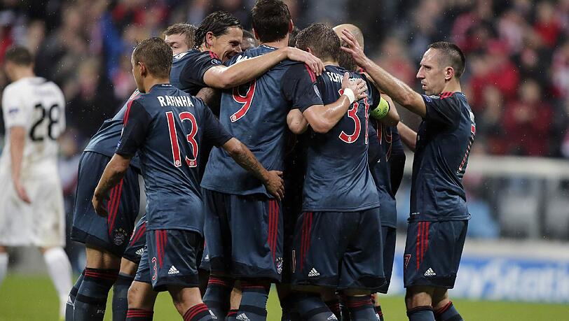 Die Bayern jubeln in der Champions League: Wird einer von ihnen Weltfußballer? Die Bayern jubeln in der Champions League: Wird einer von ihnen Weltfußballer?