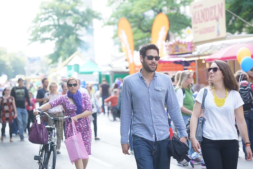 Die besten Bilder vom Isarinselfest 2014 am Samstag.