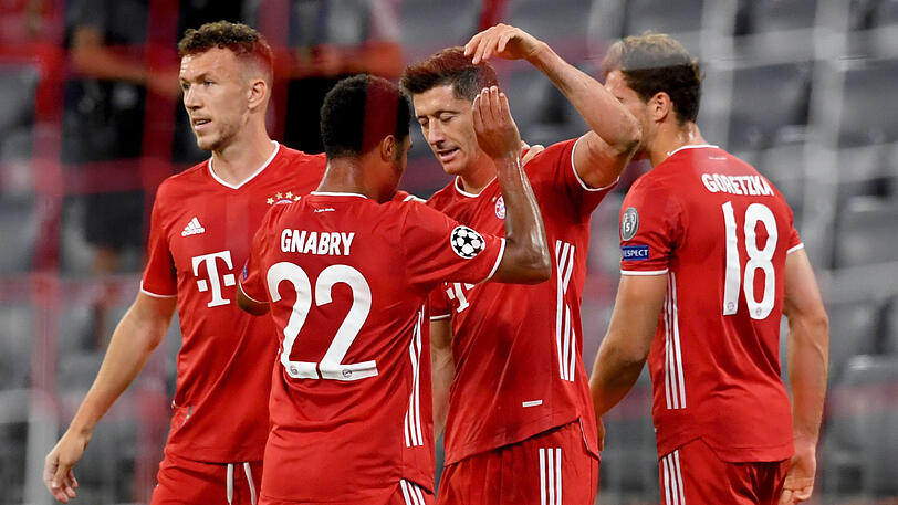 Ließen Chelsea keine Chance: Der FC Bayern um Torjäger Robert Lewandowski.