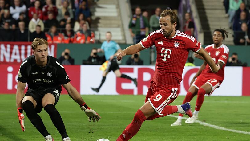 Harry Kane erzielte seine ersten beiden Pflichtspieltore in dieser Saison. Harry Kane erzielte seine ersten beiden Pflichtspieltore in dieser Saison.