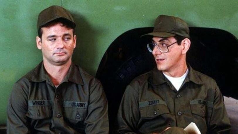 In der Komödie "Stripes" sind Billy Murray und Harold Ramis Gefährten in der Armee In der Komödie "Stripes" sind Billy Murray und Harold Ramis Gefährten in der Armee