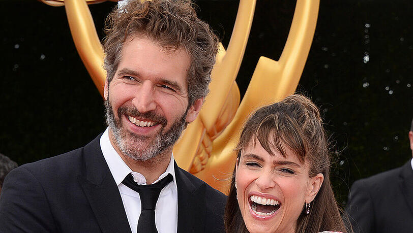 Inzwischen dreifache Eltern: Schauspielerin Amanda Peet und Produzent David Benioff Inzwischen dreifache Eltern: Schauspielerin Amanda Peet und Produzent David Benioff