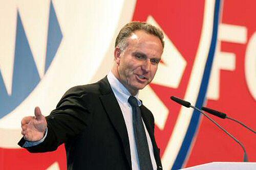 "Ich fordere Sie alle zu einem Umdenken auf": Bayern-Boss Rummenigge übte harte Kritik an OB Ude.
