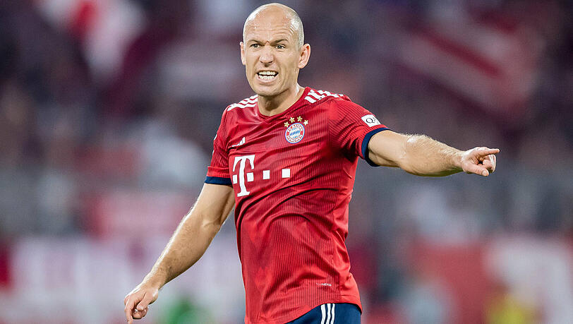 Seit 2009 beim FC Bayern: Arjen Robben. Seit 2009 beim FC Bayern: Arjen Robben.