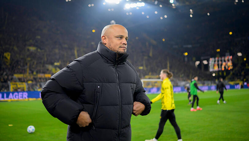 Auch Cheftrainer Vincent Kompany.
