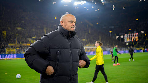Auch Cheftrainer Vincent Kompany.