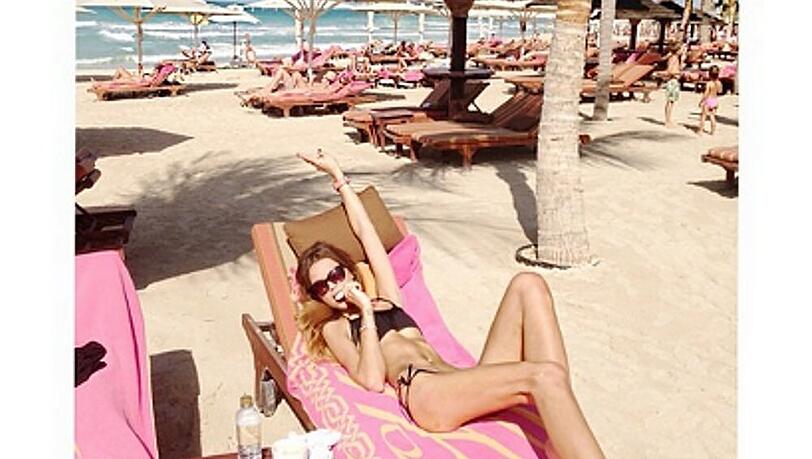 Anstoß der Debatte: Lilianas Strandfoto aus Dubai Anstoß der Debatte: Lilianas Strandfoto aus Dubai