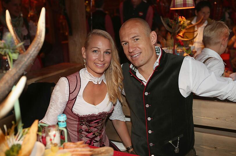 Robben mit seiner Liebsten.