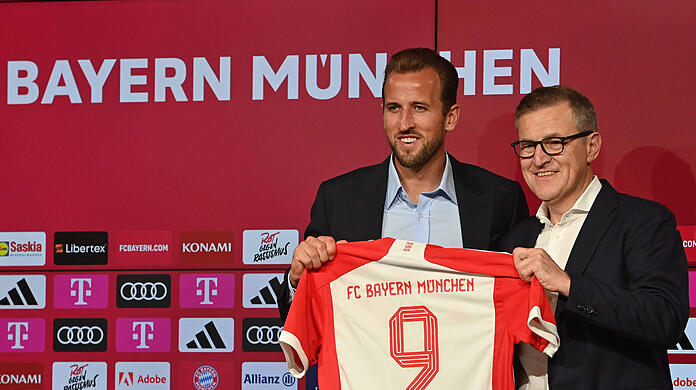 Rock you like a Hurri-Kane: Der Neuzugang des FC Bayern schlug bei den Fans sofort ein.