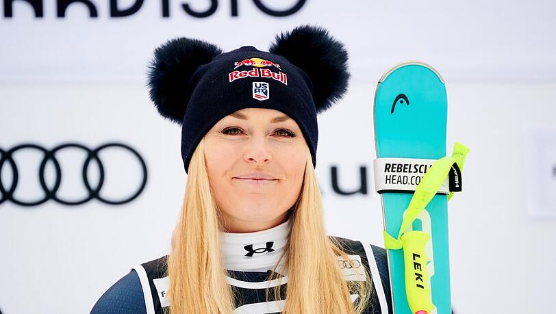 Nach mehreren Podestpl&auml;tzen diese Saison st&uuml;rzte Lindsey Vonn bei Olympia schwer.