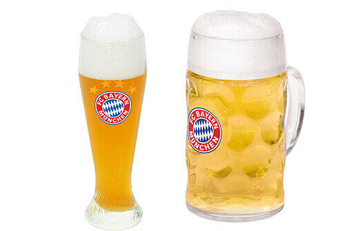 Gläser gibt es hingegen eher für das Bier,...