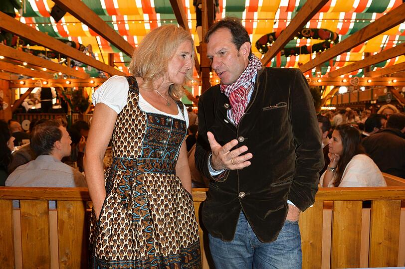 Sabine Nalinger im Gespräch mit AZ-Chefredakteur Arno Makowsky