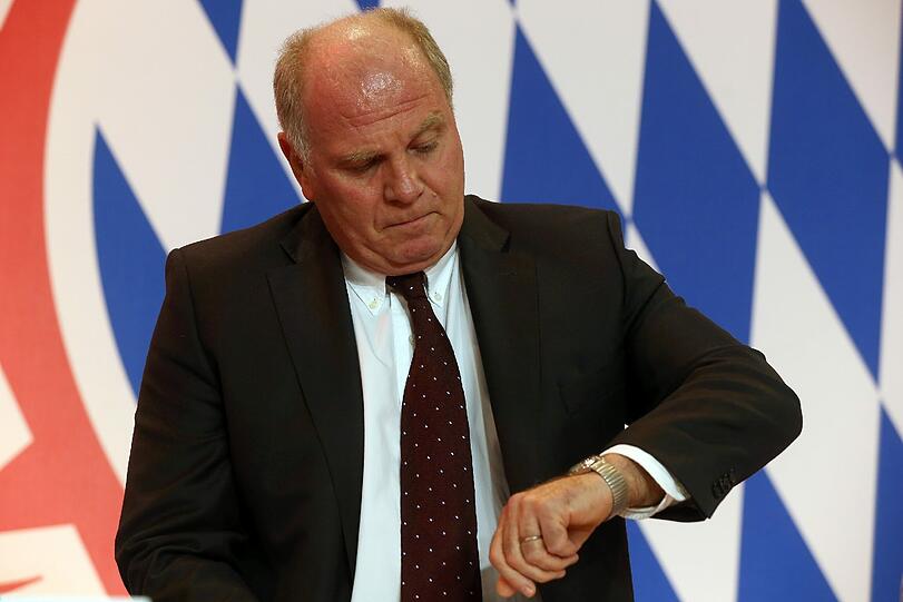 Bilder von der Jahreshauptversammlung des FC Bayern...