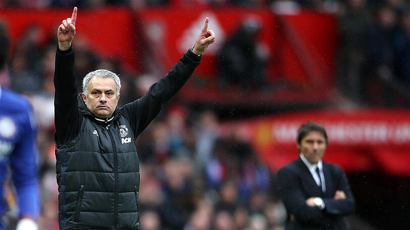 2 Tore gegen den Tabellenführer - das hat neben ManUnited-Trainer Jose Mourinho sicher auch die Tottenham Hotspur gefreut.