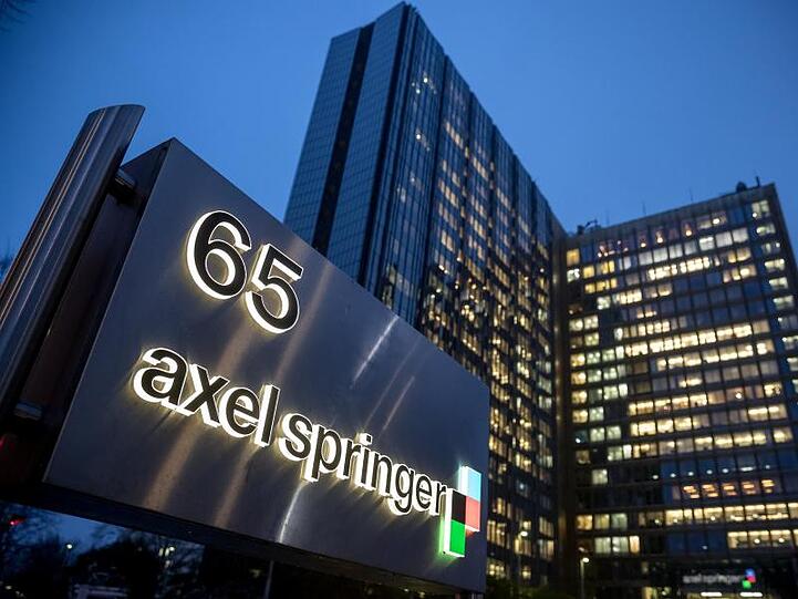 Der Haupsitz der Axel Springer SE. Foto: Michael Kappeler/Archivbild