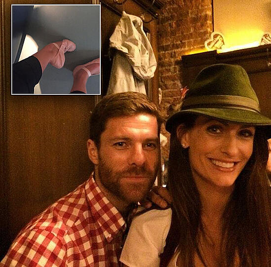 Xabi Alonsos Frau Nagore Aramburu hält sich mit vielen Sportarten fit: Sie tanzt Ballett...