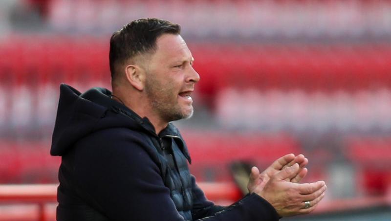 "Die zweite Halbzeit von uns kannst du vergessen", sagte Herthas Trainer Pal Dardai nach dem Berlin-Derby. "Die zweite Halbzeit von uns kannst du vergessen", sagte Herthas Trainer Pal Dardai nach dem Berlin-Derby.