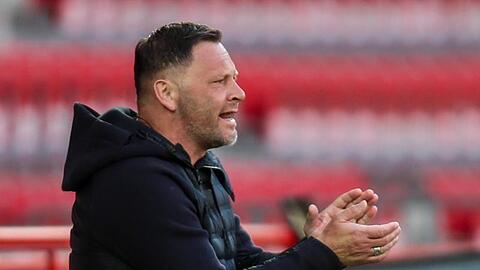 "Die zweite Halbzeit von uns kannst du vergessen", sagte Herthas Trainer Pal Dardai nach dem Berlin-Derby.
