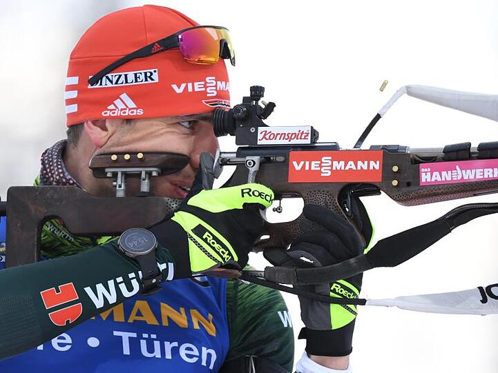 Hat in Östersund eine Medaille im Visier: Arnd Peiffer.
