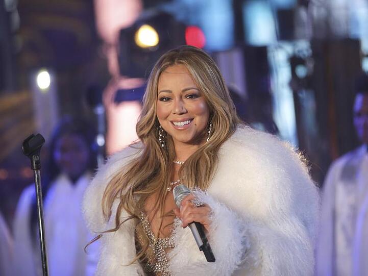 Für Mariah Carey ist jetzt schon Weihnachten.