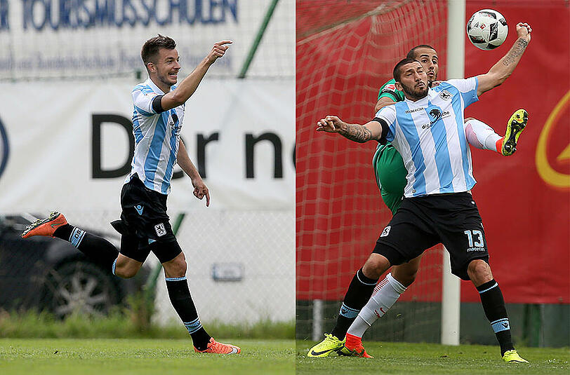 Stefan Mugosa und Sascha Mölders: Zwei unterschiedliche Protagonisten im selben Spiel.