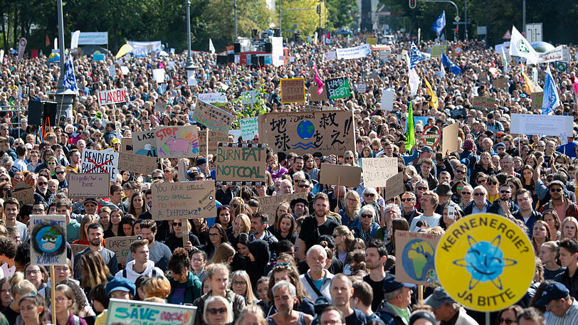 Die Bilder vom "Fridays for Future"-Klimastreik in München.