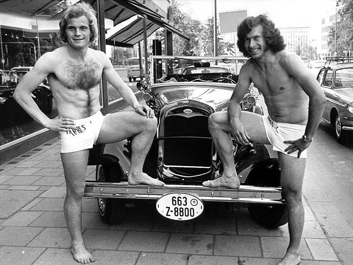 In den 70er-Jahren waren sie beste Freunde: Uli Hoeneß (l) und Paul Breitner.