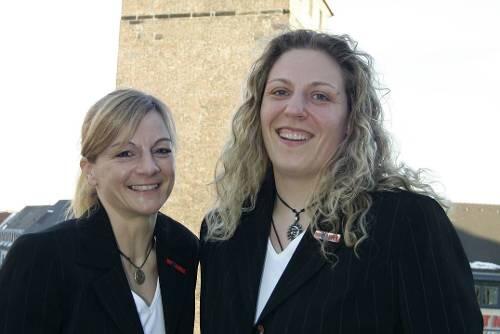 Comeback der Ex-Stars: Kathrin Blacha und Sylvia Harlander (von links).
