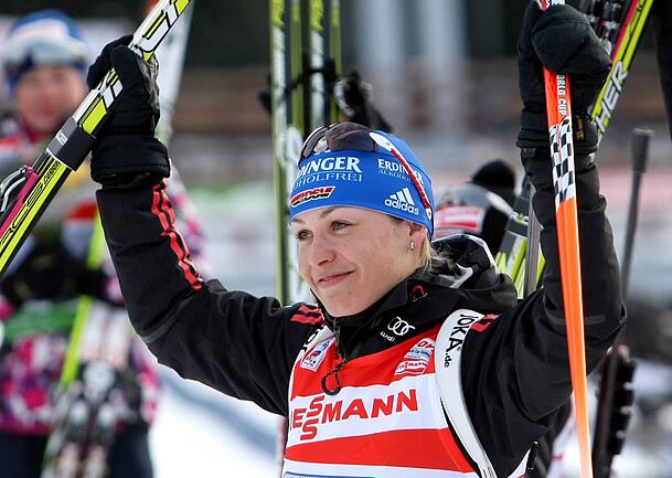 Magdalena Neuner feierte gro&szlig;e Erfolge als Biathletin. Zu ihrem Team aus Sportlerzeiten hat sie heute fast keinen Kontakt mehr.